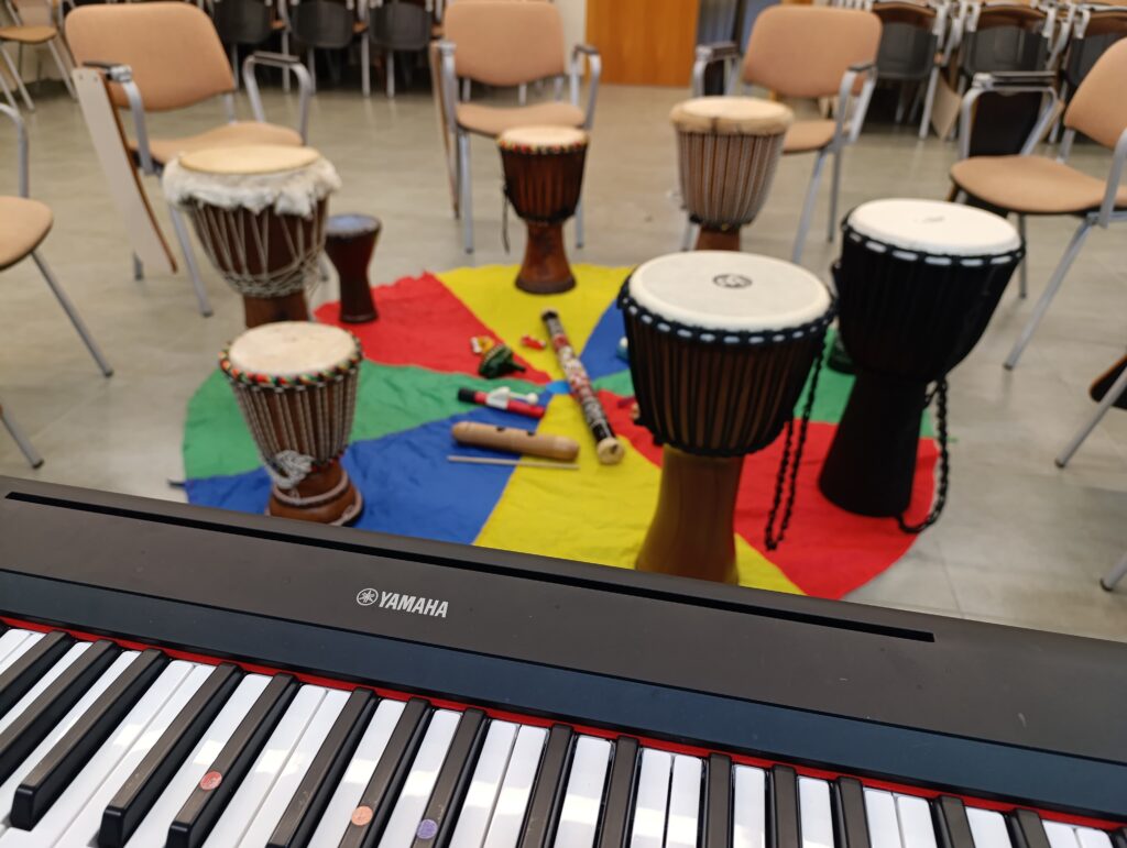 circulo de percusión