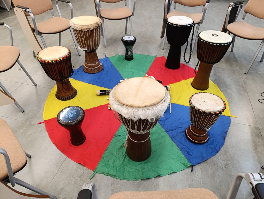 circulo de percusión