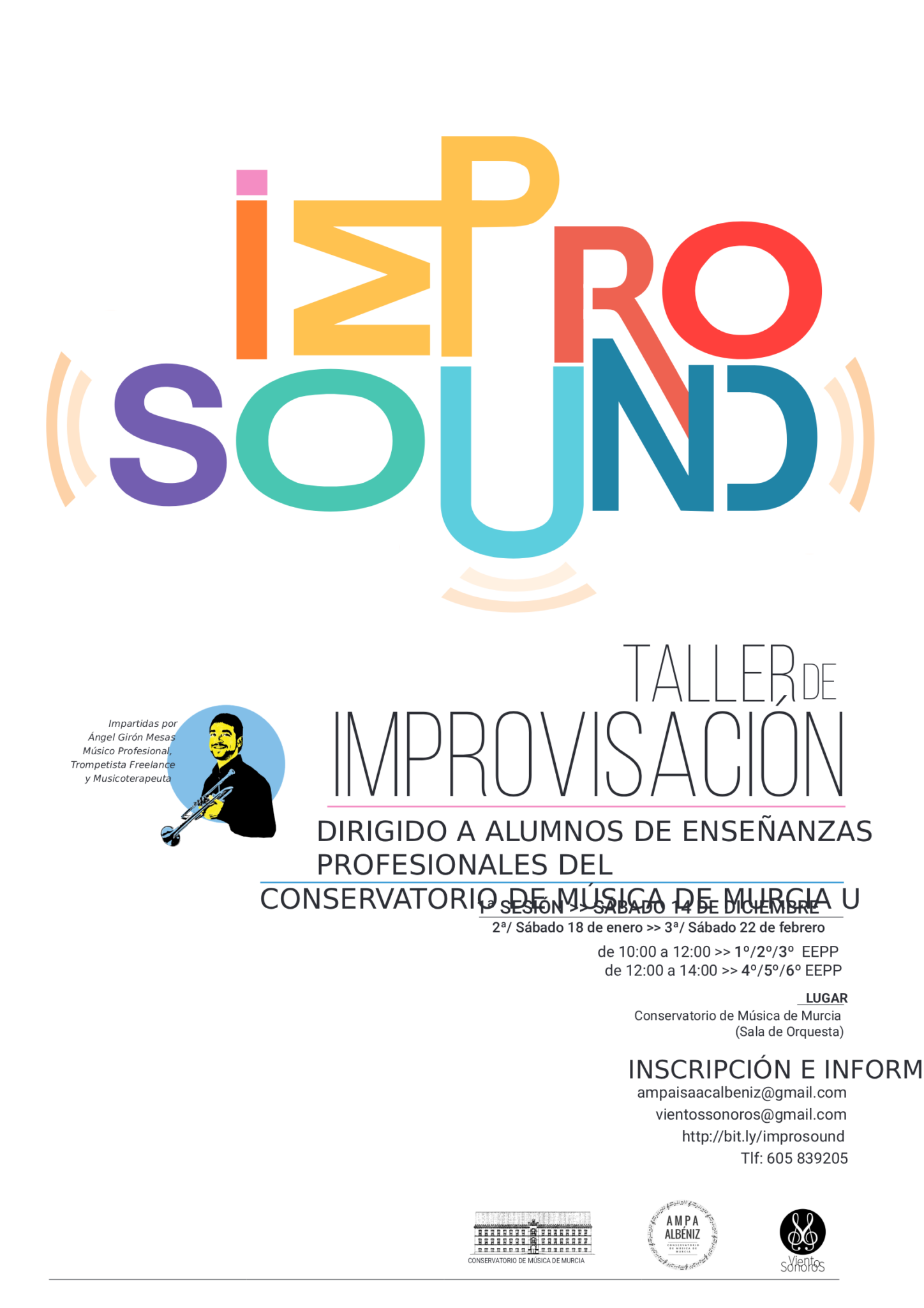 Proyectos en Movimiento 10 Cartel del taller de improvisación ImproSound