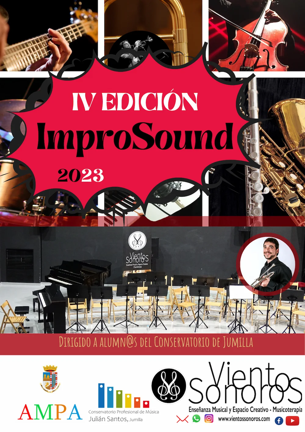 Proyectos en Movimiento 8 Cartel de la cuarta edición de ImproSound